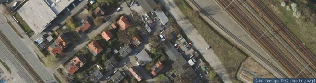 Zdjęcie satelitarne Przedsiębiorstwo Pogrzebowe Charon