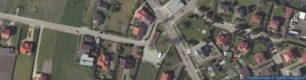 Zdjęcie satelitarne PTAK - usługi pogrzebowe