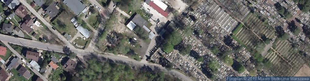 Zdjęcie satelitarne Teofil Turek Zakład Kamieniarski i Usługi Pogrzebowe