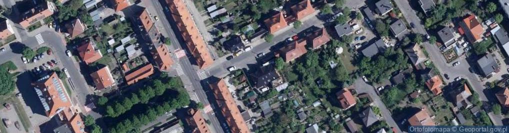 Zdjęcie satelitarne Tomasz Łoziński Zakład Usług Pogrzebowych i Kamieniarskich Hades