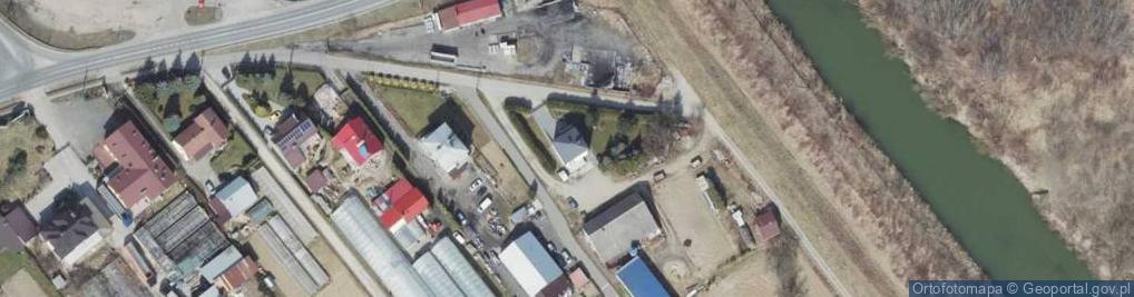 Zdjęcie satelitarne Usługi Pogrzebowe Gawłuszowice Waldemar Buziak