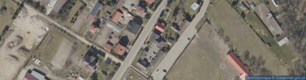 Zdjęcie satelitarne Usługi Pogrzebowe i Handel Żakowscy