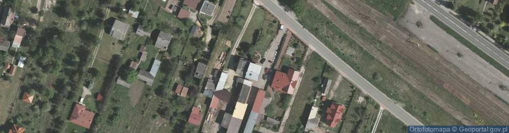 Zdjęcie satelitarne Usługi Pogrzebowe i Wyrób Trumien Marek Dąbek