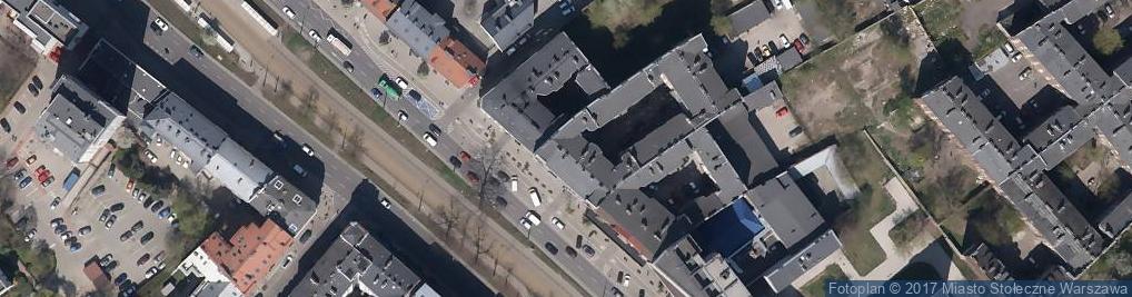 Zdjęcie satelitarne Usługi Pogrzebowe Praga Północ, Elizjum Zakład Pogrzebowy