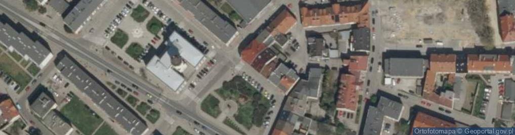 Zdjęcie satelitarne Usługi Pogrzebowe Re Gat Dariusz Cyran Mariusz Cyran