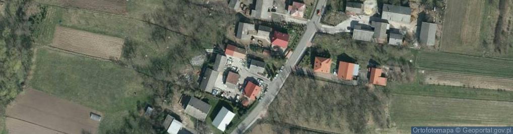 Zdjęcie satelitarne Usługi Pogrzebowe - Strzelec Kazimierz