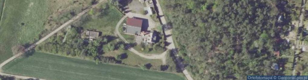 Zdjęcie satelitarne Usługi Pogrzebowe Zegar - Stolarstwo, Produkcja Trumien Wasylik Krzysztof Wasylik