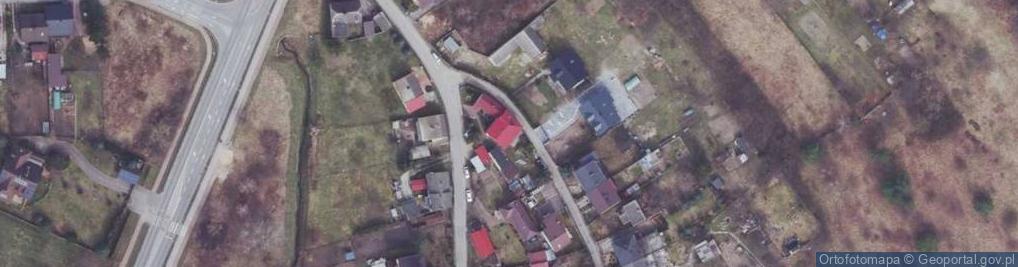 Zdjęcie satelitarne Usługi Pogrzebowo - Grabarskie