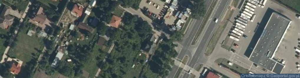 Zdjęcie satelitarne Usługi Związane z Pogrzebem