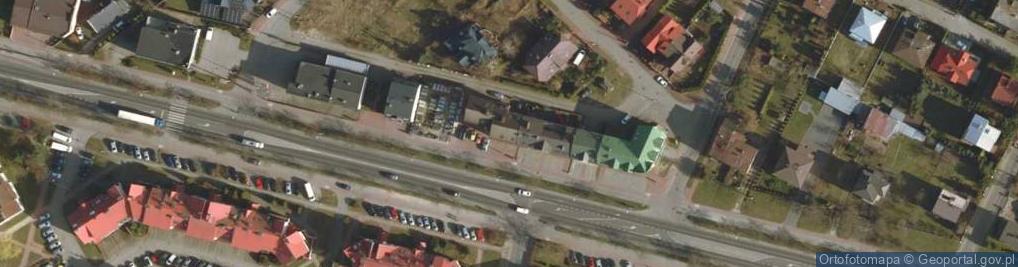 Zdjęcie satelitarne Wojciech Rzewuski Zakład Pogrzebowy Calla, Bazalt