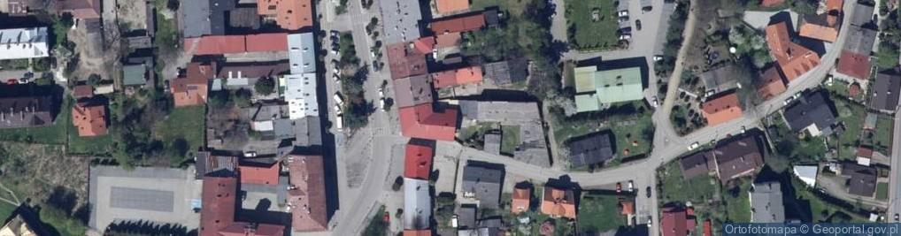 Zdjęcie satelitarne ZADORA - Zakład Pogrzebowy Andrychów