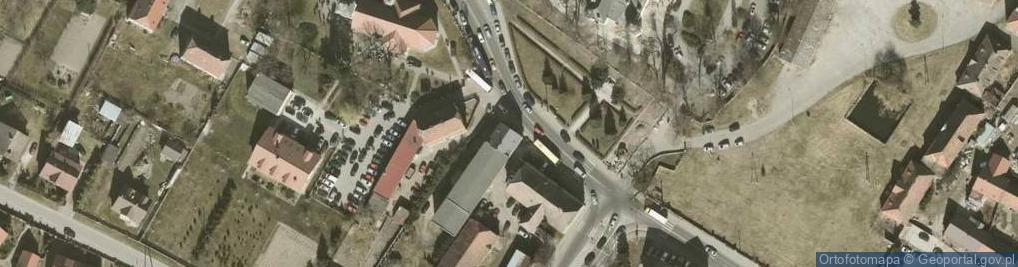 Zdjęcie satelitarne Zakład Pogrzebowy Archon - Jelcz Laskowice