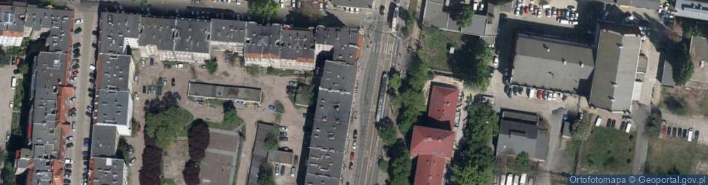 Zdjęcie satelitarne Zakład Pogrzebowy Archon - Psie Pole2