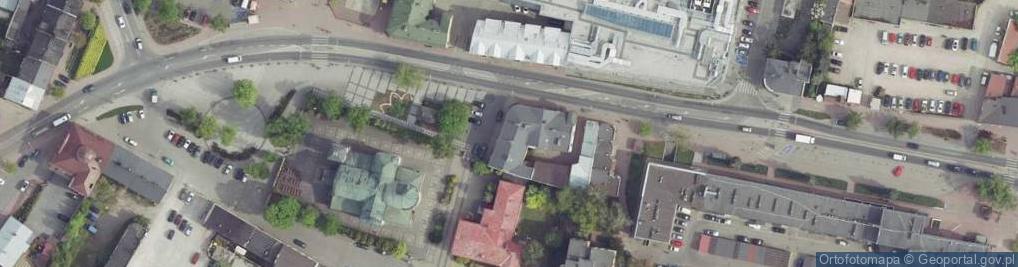 Zdjęcie satelitarne Zakład Pogrzebowy Paćko