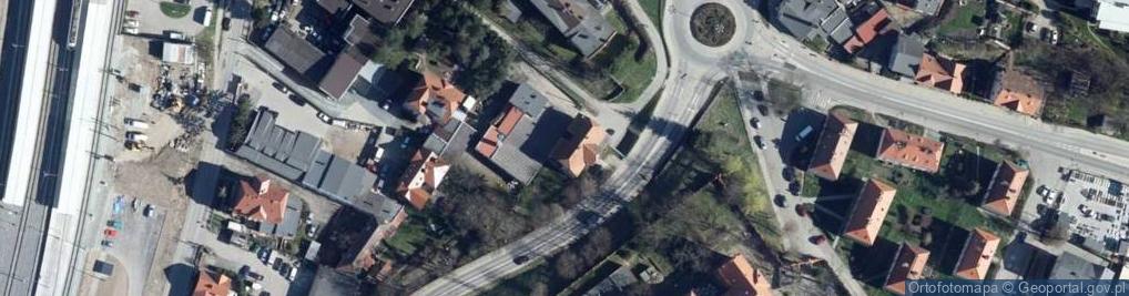 Zdjęcie satelitarne Zakład pogrzebowy