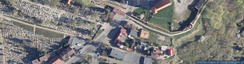 Zdjęcie satelitarne Znicz