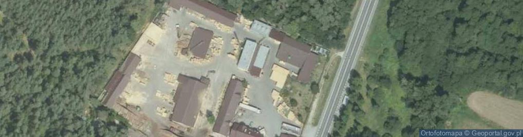 Zdjęcie satelitarne Metrol. ZPHU. Stolarstwo i usługi tartaczne. Kiepura S.