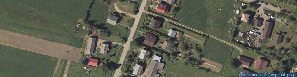 Zdjęcie satelitarne Paweł Potomski Zakład Stolarski