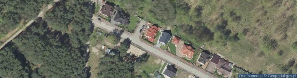 Zdjęcie satelitarne Tomasz Prusiński Usługi Budowlano Stolarskie