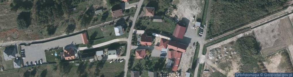 Zdjęcie satelitarne Zakład Stolarki Meblowo - Budowlanej Art - Klon Wrzos Artur