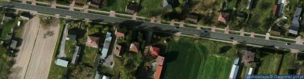Zdjęcie satelitarne Zakład stolarski