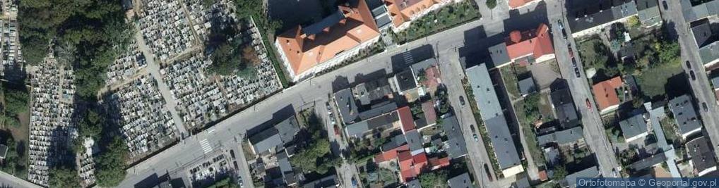 Zdjęcie satelitarne Szewc
