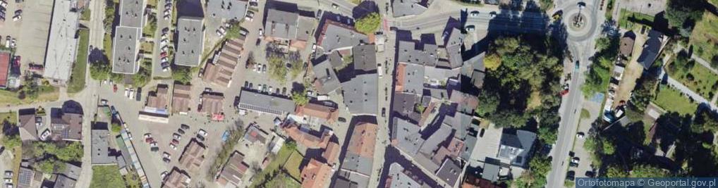 Zdjęcie satelitarne Zakład Produkcyjno Usługowo Handlowy Kambo Kamil Mośka