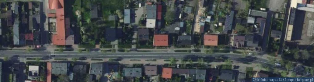 Zdjęcie satelitarne Zakład szewski