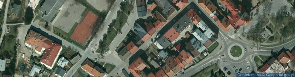 Zdjęcie satelitarne Damian Moskal Usługi Szklarskie