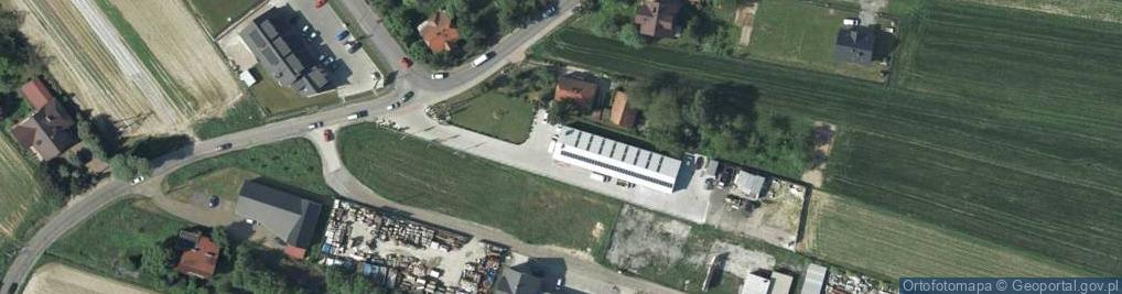 Zdjęcie satelitarne Marek Igła Zakład Szklarski Igos