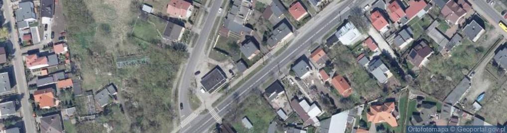Zdjęcie satelitarne Pogotowie szklarskie