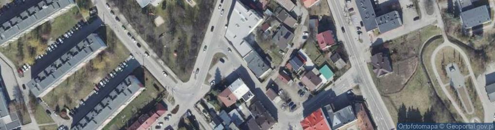 Zdjęcie satelitarne Pracownia szklarska