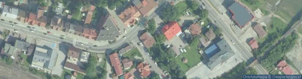 Zdjęcie satelitarne Punkt Szklarski