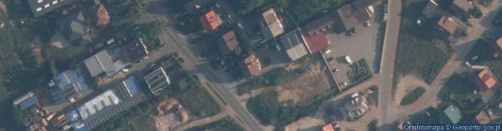 Zdjęcie satelitarne Szklarz