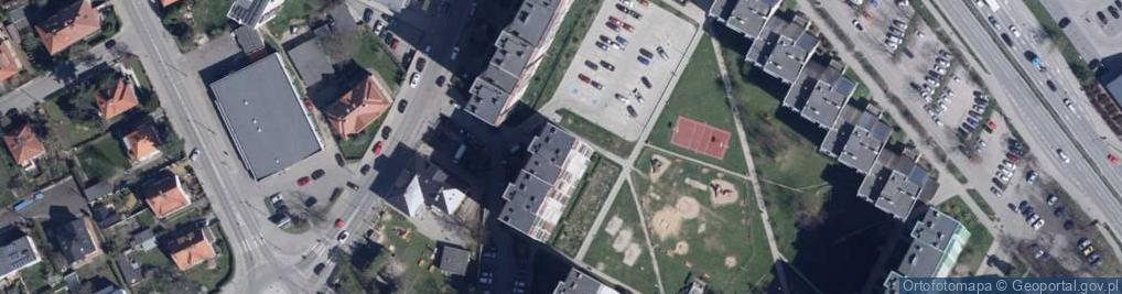 Zdjęcie satelitarne Usługi Ogólno Budowlane Usługi Stolarsko Szklarskie