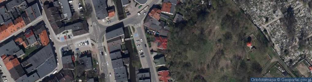 Zdjęcie satelitarne Usługi Szklarskie Stolarskie Małecki Dariusz