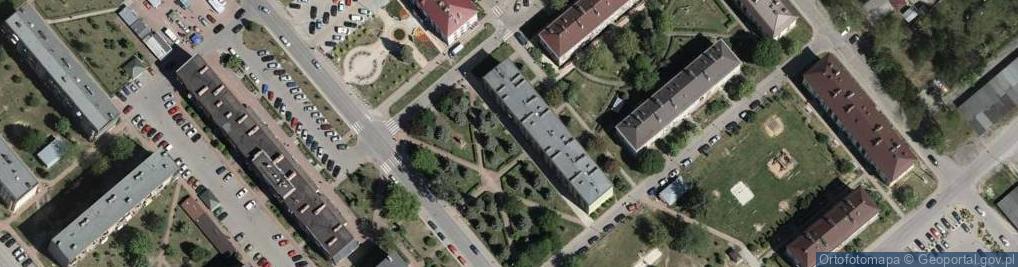 Zdjęcie satelitarne Zakład Szklarski