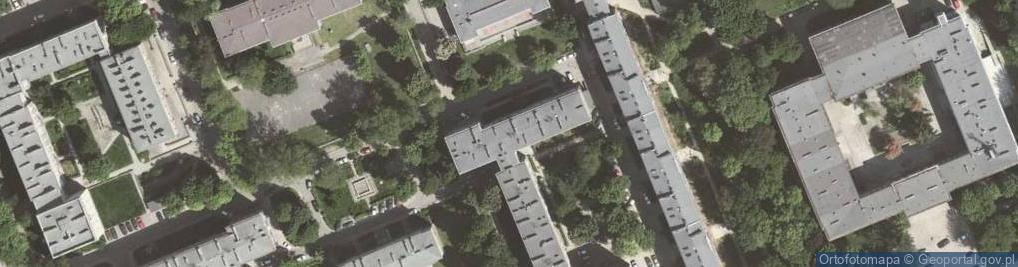 Zdjęcie satelitarne Zakład szklarski
