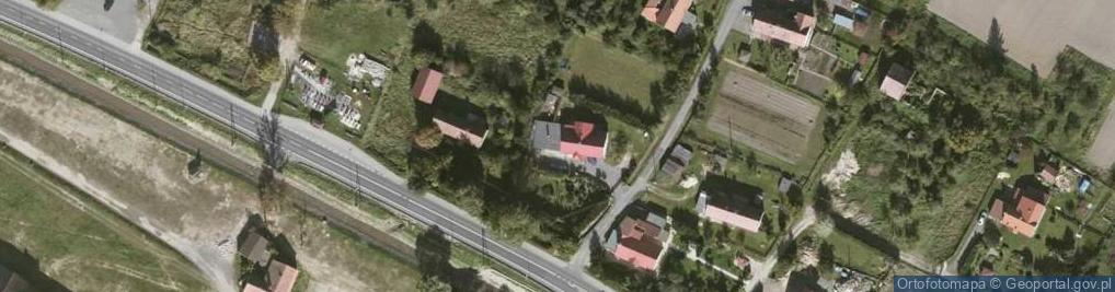 Zdjęcie satelitarne Zakład szklarski