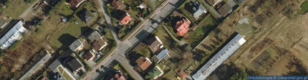 Zdjęcie satelitarne Okniński Dariusz - Zakład Tapicerski