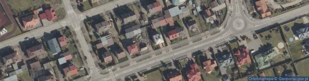 Zdjęcie satelitarne Usługi Tapicerskie T Zdziarski