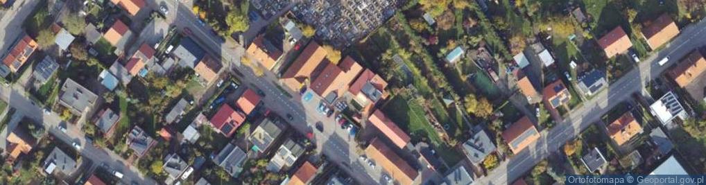 Zdjęcie satelitarne ZUS Biuro Terenowe w Braniewie (podlega pod: ZUS Oddział w Elblągu)