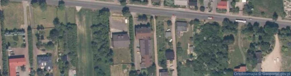 Zdjęcie satelitarne ZUS Biuro Terenowe w Brzezinach (podlega pod: ZUS I Oddział w Łodzi)