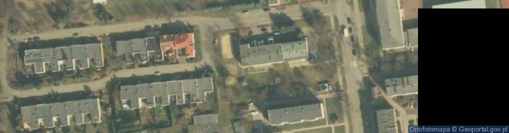 Zdjęcie satelitarne ZUS Biuro Terenowe w Łęczycy (podlega pod: ZUS I Oddział w Łodzi)