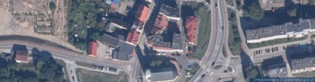 Zdjęcie satelitarne ZUS Biuro Terenowe w Miastku (podlega pod: ZUS Oddział w Słupsku)