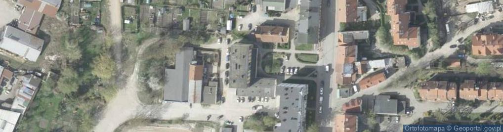 Zdjęcie satelitarne ZUS Biuro Terenowe w Mrągowie (podlega pod: ZUS Oddział w Olsztynie)