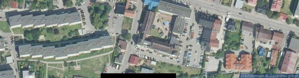 Zdjęcie satelitarne ZUS Biuro Terenowe w Proszowicach (podlega pod: ZUS Oddział w Krakowie)