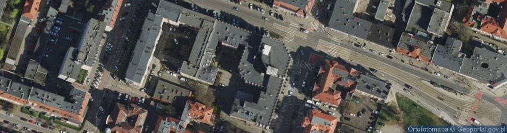 Zdjęcie satelitarne ZUS I Oddział w Poznaniu