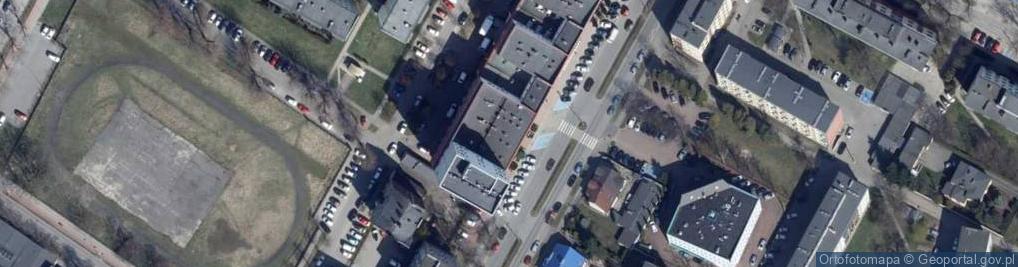 Zdjęcie satelitarne ZUS II Oddział w Łodzi