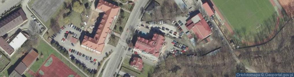 Zdjęcie satelitarne ZUS Inspektorat w Bochni (podlega pod: ZUS Oddział w Tarnowie)